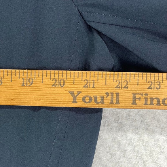 Eddie Bauer‎ TRAVEX Blazer Jacket Mens 40 Dark Navy Performance Stretch 2-Button - Picture 12 of 16